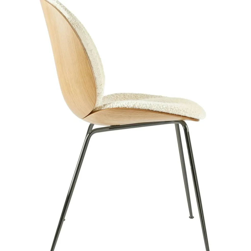 Beetle 3D Veneer Stol Ek/Krom, Karakorum 001