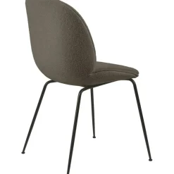 Beetle Stol Helklädd, Ben Svart,PG2, Li.Bouclé 004
