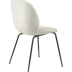 Beetle Stol Helklädd, Ben Svart,PG2, Li.Bouclé 001