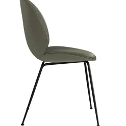 Beetle Stol Klädd Black Base / Sierra, Stone