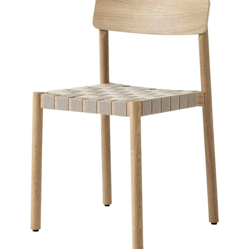 Betty TK1 Stol TK1, Ek / Naturlig Vävband