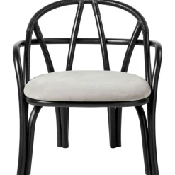 Bistra Loungefåtölj, Ebony / Fustagno 001