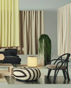 Bistra Loungefåtölj, Ebony / Fustagno 001