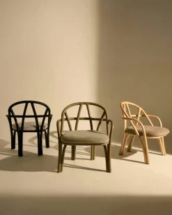 Bistra Loungefåtölj, Ebony / Fustagno 001