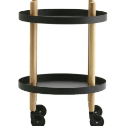 Block Bord Ø45 cm, Svart