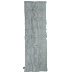 Bänkdyna 30x100 cm, Vit / Blå