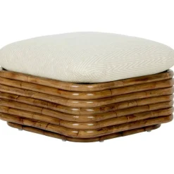 Bohemian 72 Ottoman, Dedar Chevron 002