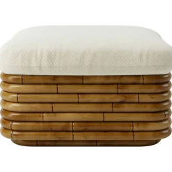 Bohemian 72 Ottoman, Dedar Lupo Bouclé 007