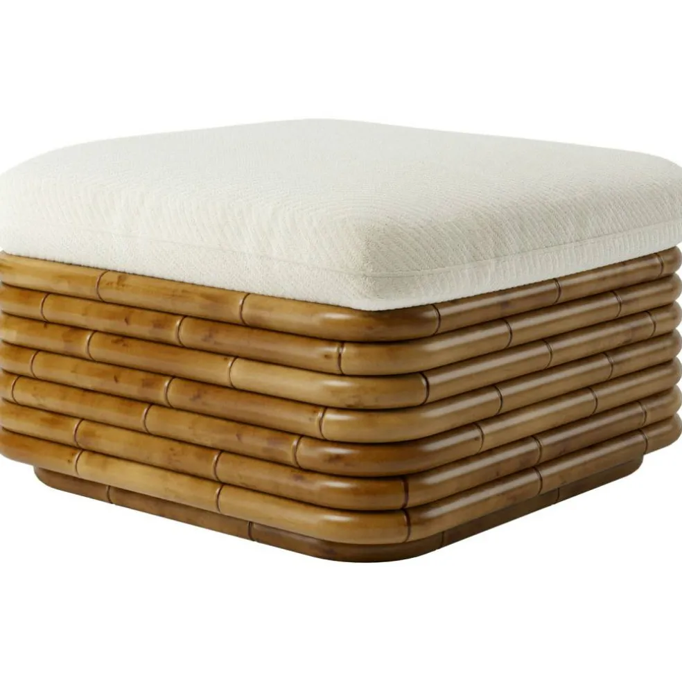 Bohemian 72 Ottoman, Dedar Lupo Bouclé 007