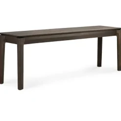 Bok Bänk Mörkbetsad Ek, 35x166 cm