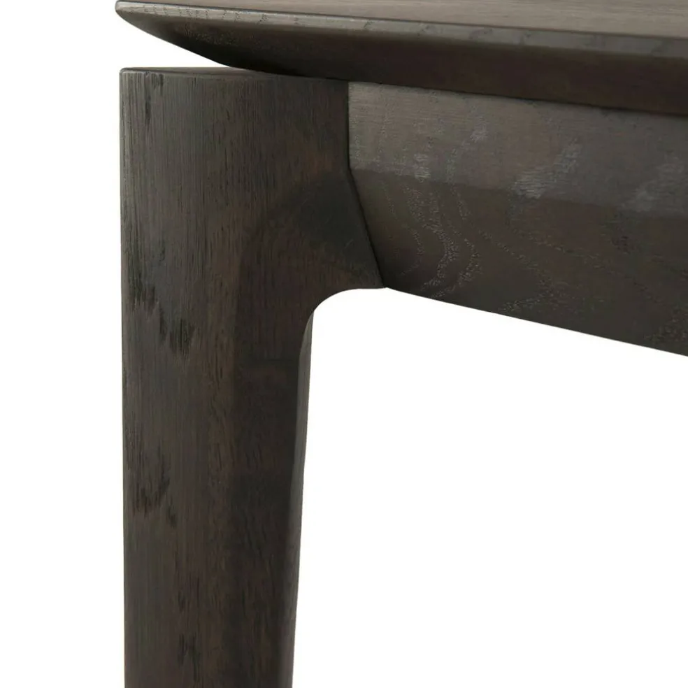 Bok Bänk Mörkbetsad Ek, 35x166 cm