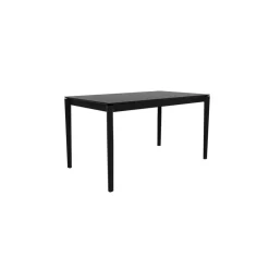 Bok Matbord 200x95 cm, Svart