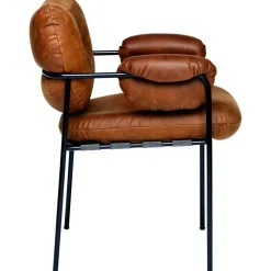 Bollo Stol, Svarta Ben / Skinn Vintage Rangers