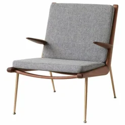 Boomerang HM2 Loungestol, Valnöt / Hallingdal 130