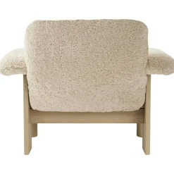 Brasilia Fåtölj Låg Rygg, Ek / Sheepskin Nature
