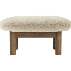 Brasilia Ottoman Valnöt, Sheepskin Nature
