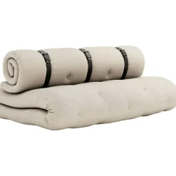 Buckle-Up Soffa Med Bälte, Beige / Brun