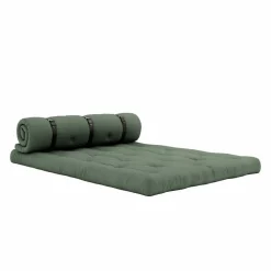 Buckle-Up Soffa Med Bälte, Olive Green / Brun