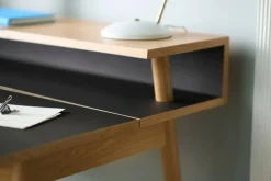 C68 Nørrebro Skrivbord Ek, Svart
