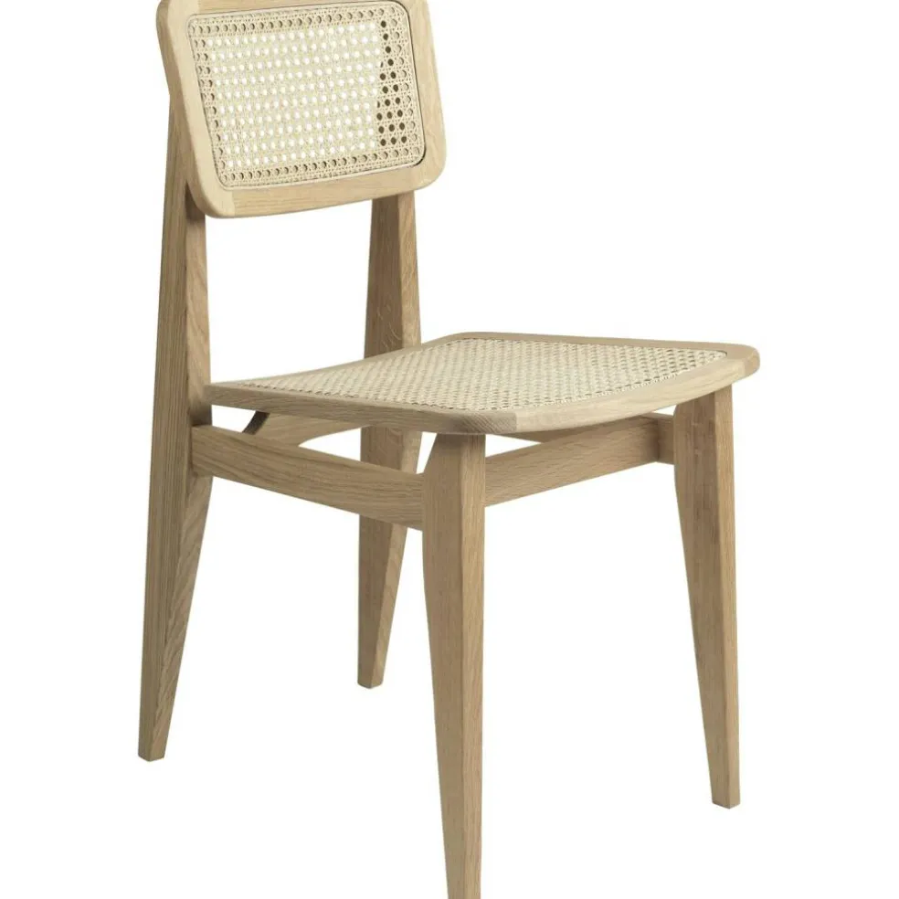 C-Chair Dining Chair,Oiled oak/Cane