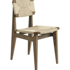 C-Chair Stol, Papperssnöre / Oljad Valnöt