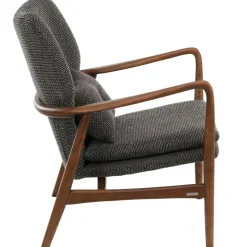 Chair Peggy Fabric Rough Grey