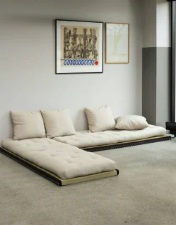 Chico Soffa Med Madrass 80x200 cm, Beige