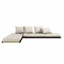 Chico Soffa Med Madrass 80x200 cm, Linen