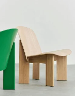 Chisel Loungefåtölj, Ek