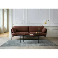 Cloud Soffa 3-Sits, Svarta Ben / Hot Madison 495