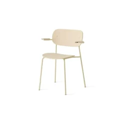 Co Matstol Med Armstöd Ivory