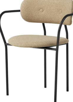 Coco Matstol Klädd Med Armstöd, Around Bouclé 004