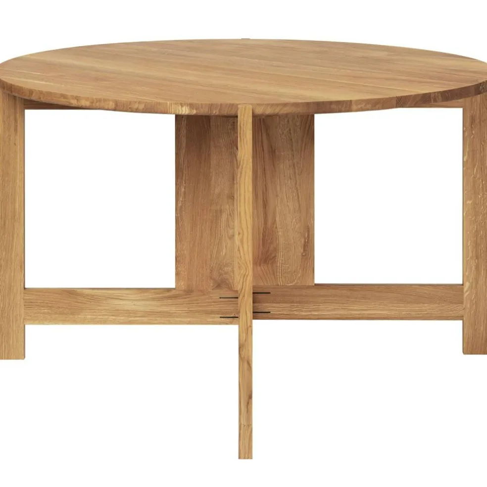 Collector Matbord Ek, Ø120 cm