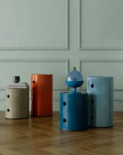 Componibili Classic Förvaring Med 3 Fack, Sky Blue