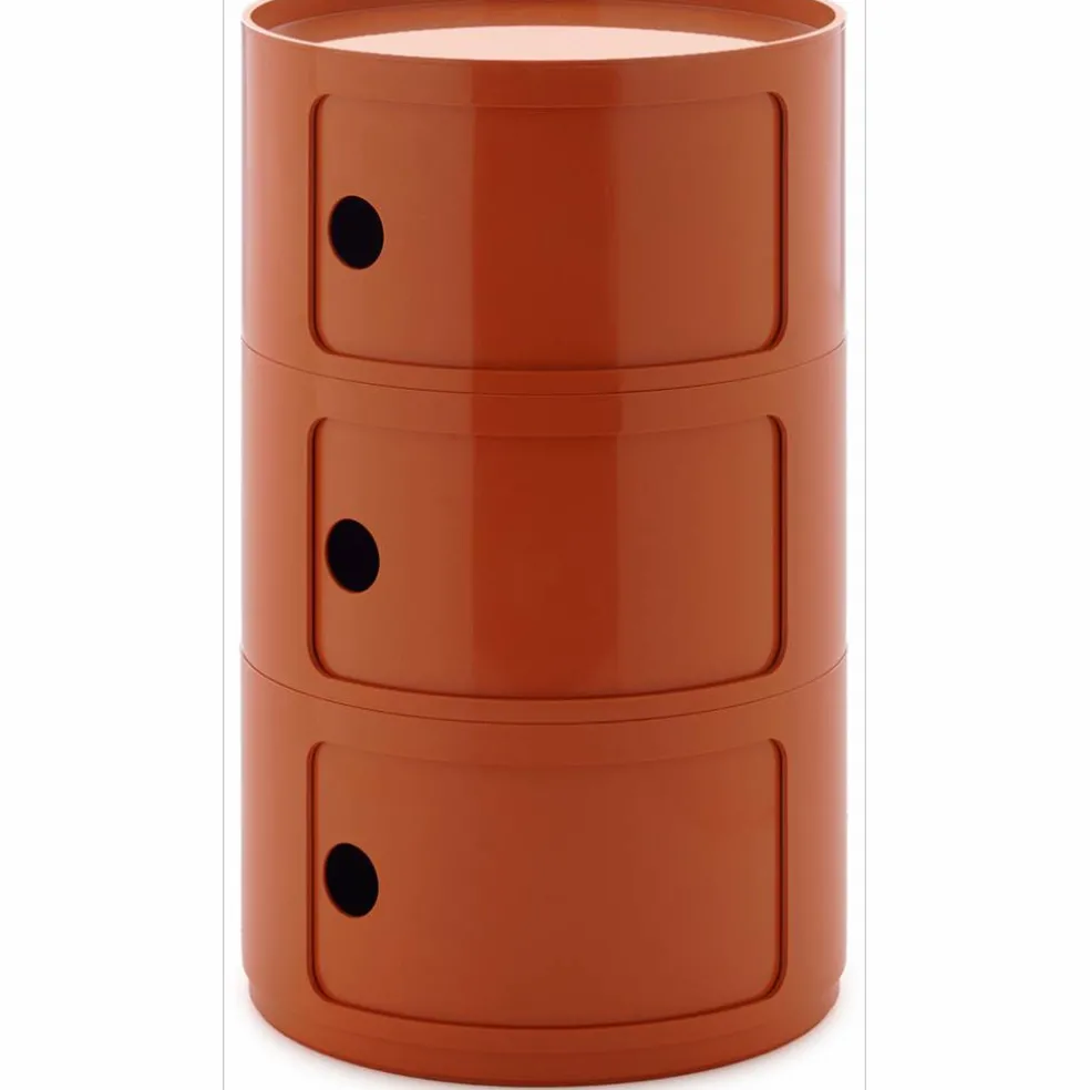 Componibili New Big Förvaring Med 3 Fack, Orange