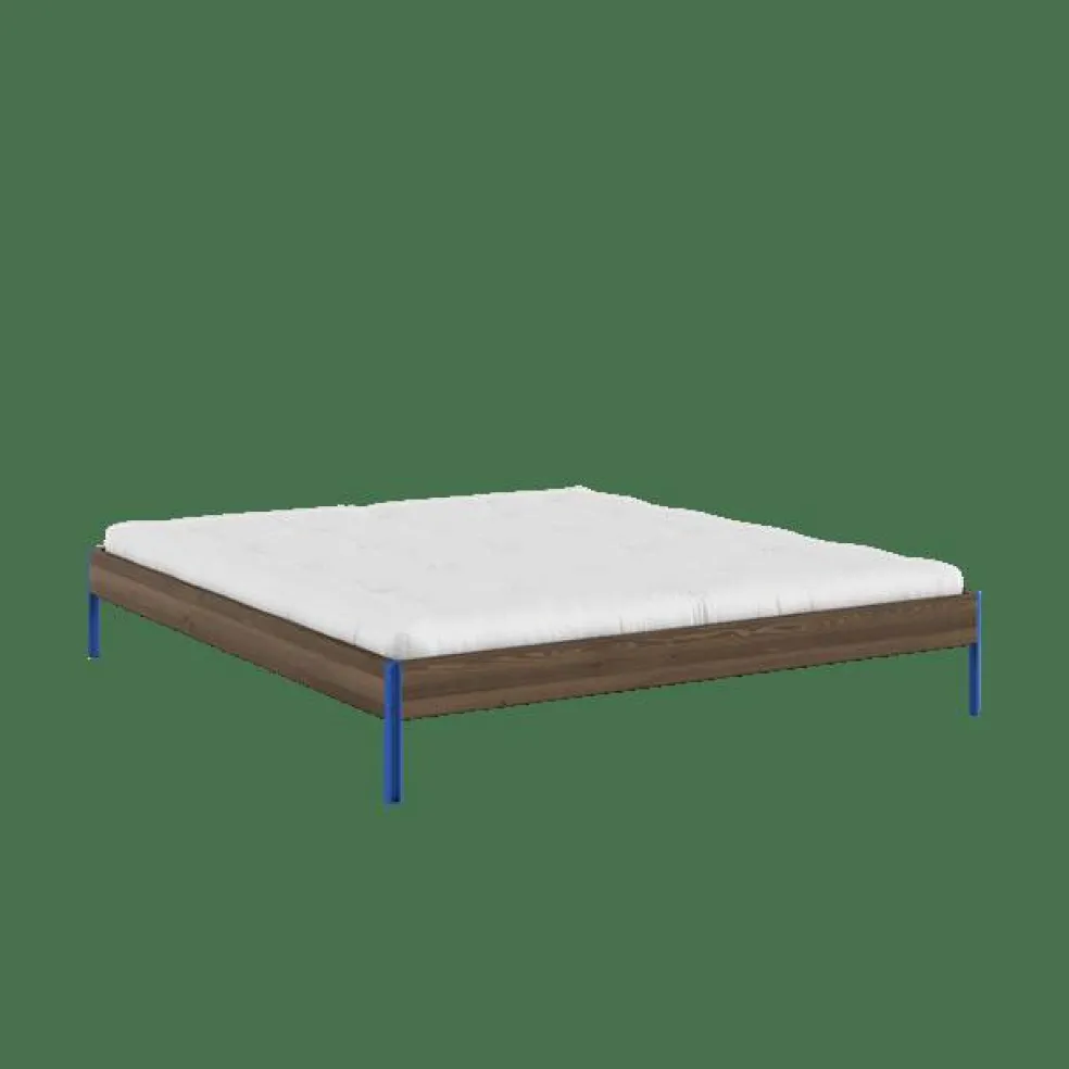 Core Sängram 180x200 Carob Brun/Kraftig Blå