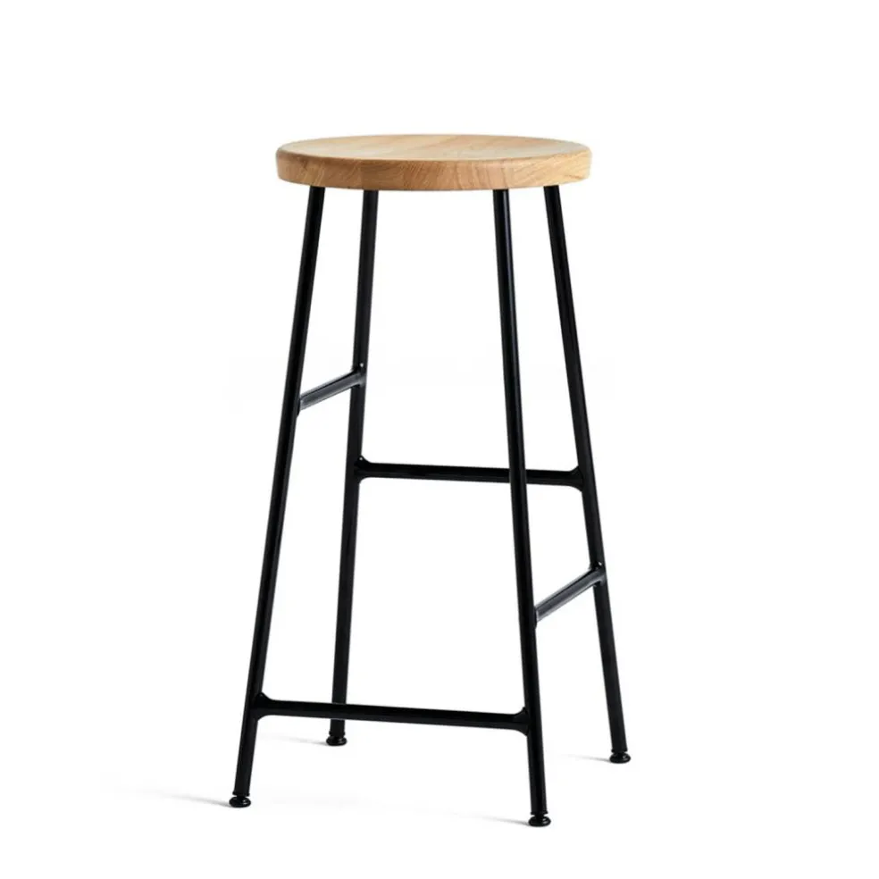 Cornet Barstol Låg, Oljad Ek/Svart