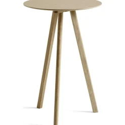 CPH 10 2.0 Barbord Ø70x105 cm, Vattenbaserad Lackad Ek / Ek