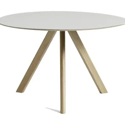 CPH 20 2.0 Bord Ø120 cm, Vattenbaserad lackad Ek / Off-white