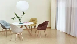 CPH 20 2.0 Bord Ø120 cm, Vattenbaserad lackad Ek / Off-white