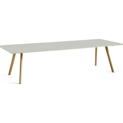 CPH 30 2.0 Bord 300x90 cm, Vattenbaserad Lackad Ek / Off-white Linoleum