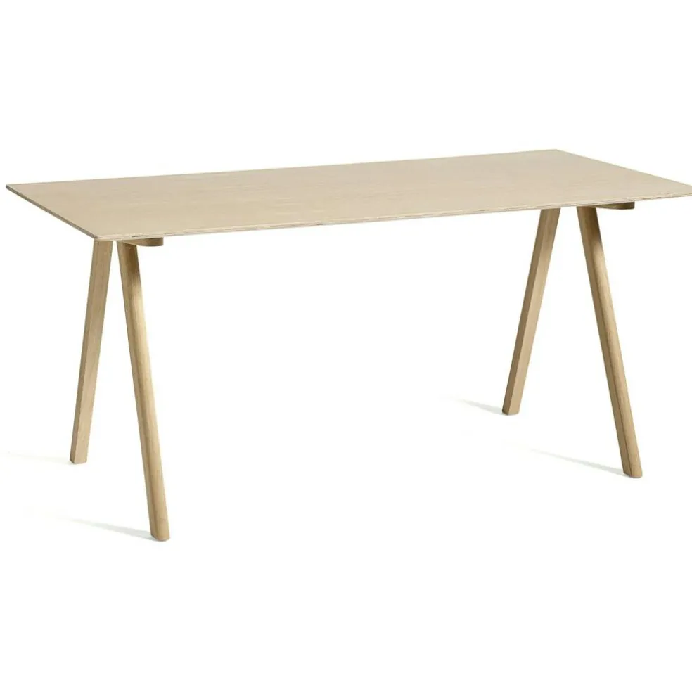 CPH 10 2.0 Skrivbord, Vattenbaserad Lackad Ek / Ek