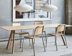 CPH 30 Bord 90x250x74 cm, Vattenbaserad Lackad Ek