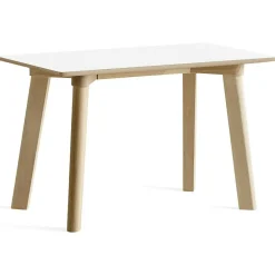 CPH Deux 215 2.0 Bänk 75 cm, Pearl White / Vattenbaserad Lackad Ek