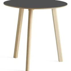 CPH Deux 220 2.0 Bord Ø75 cm, Stone Grey / Vattenbaserad Lackad Ek