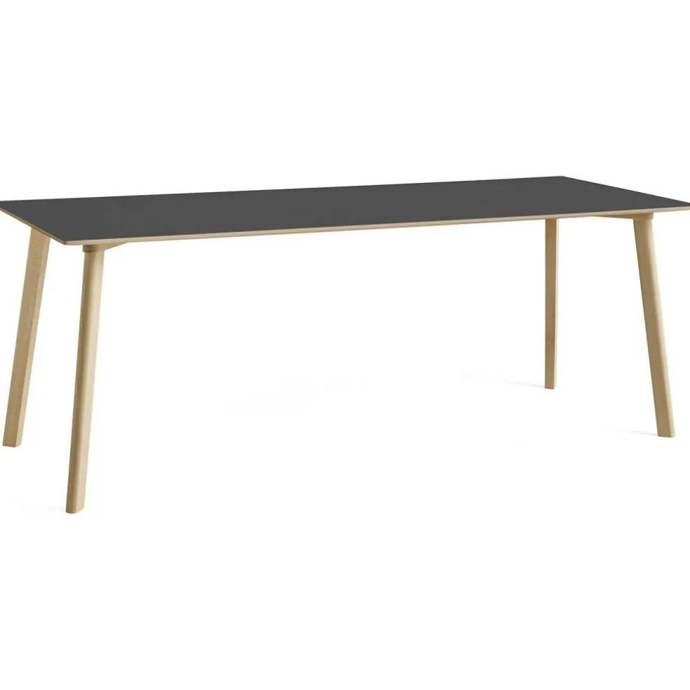 CPH Deux 210 2.0 Bord 75x200 cm, Stone Grey / Obehandlad Bok