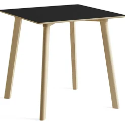 CPH Deux 210 2.0 Bord 75x75 cm, Svart / Vattenbaserad Lackad Ek