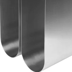 Curved Sidobord, Rostfritt Stål