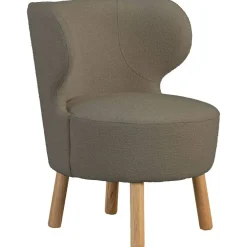 Cute Fåtölj Bouclé, Taupe