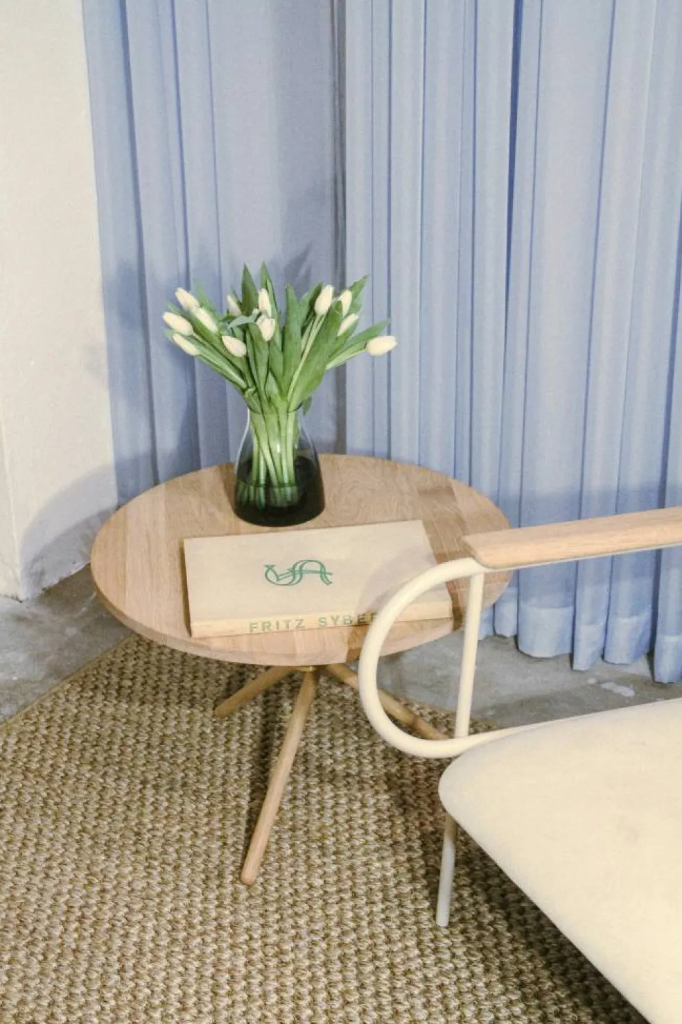 Daphne Soffbord 65 cm, Ljus Ek
